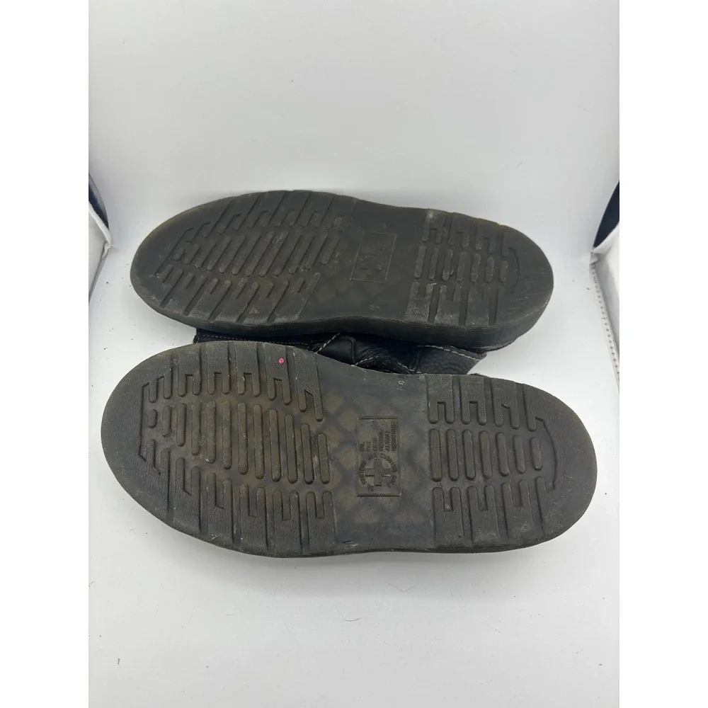 Dr. Martens Mens Black Leather Fisherman Sandals Buckle Strappy AirWair Size 7